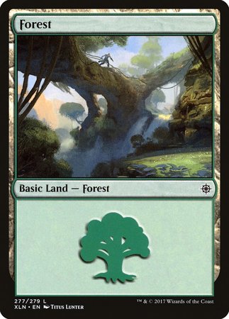 Forest (277) [Ixalan][FOIL]