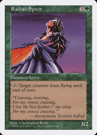 Radjan Spirit [Fifth Edition]