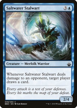 Saltwater Stalwart [Battlebond][FOIL]