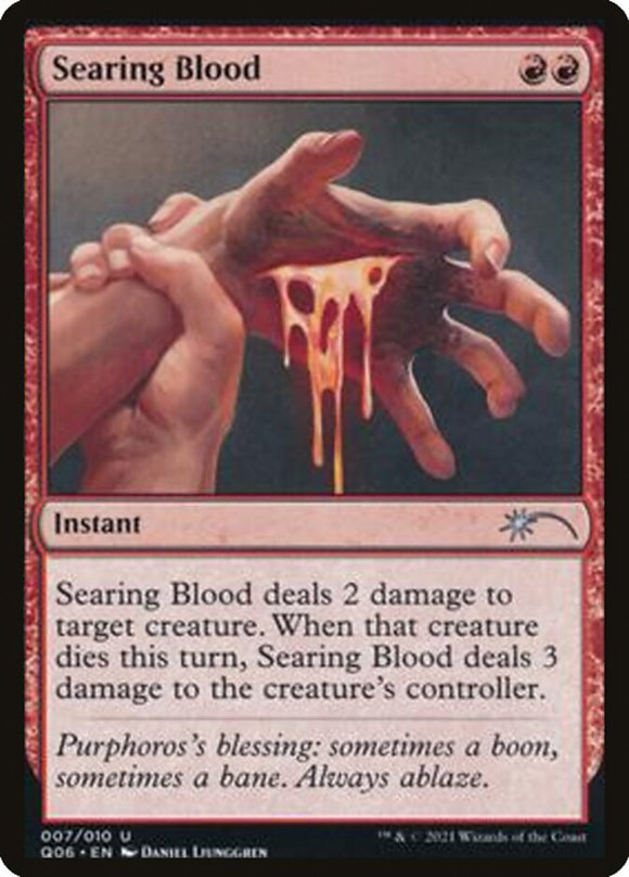 Searing Blood [Unique and Miscellaneous Promos]