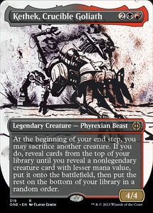 Kethek, Crucible Goliath (Showcase) [Phyrexia: All Will Be One]