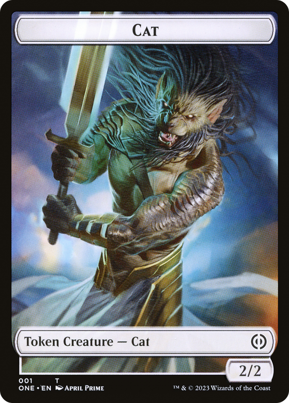 Cat Token [Phyrexia: All Will Be One]