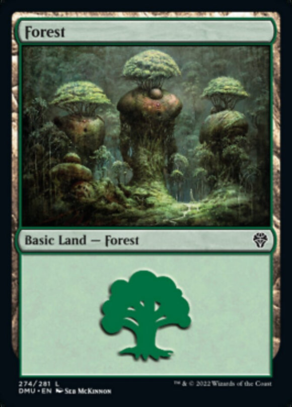 Forest (274) [Dominaria United][FOIL]