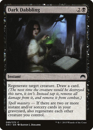 Dark Dabbling [Magic Origins][FOIL]