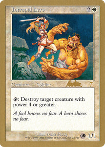 Intrepid Hero - 2002 Brian Kibler (7ED) (SB) [World Championship Decks]