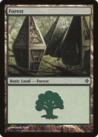 Forest (248) [Rise of the Eldrazi][FOIL]