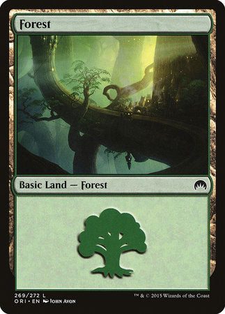 Forest (269) [Magic Origins][FOIL]
