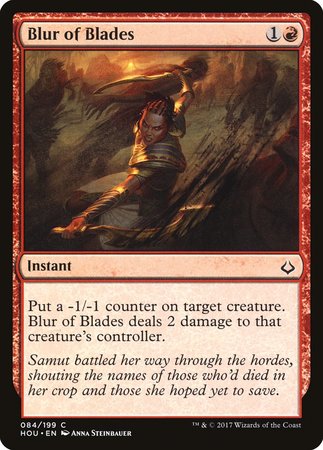 Blur of Blades [Hour of Devastation][FOIL]