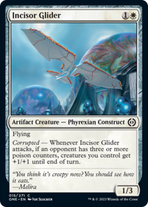Incisor Glider [Phyrexia: All Will Be One][FOIL]