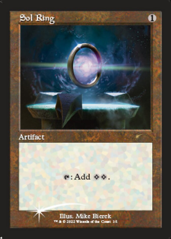 Sol Ring (Retro Frame) [WPN & Gateway Promos][FOIL]