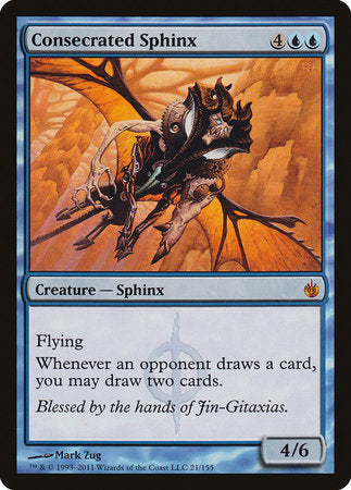 Consecrated Sphinx [Mirrodin Besieged][FOIL]
