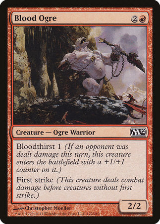 Blood Ogre [Magic 2012 (M12)]