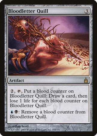 Bloodletter Quill [Ravnica: City of Guilds][FOIL]