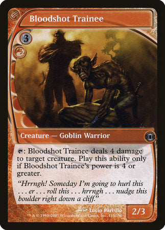 Bloodshot Trainee [Future Sight][FOIL]