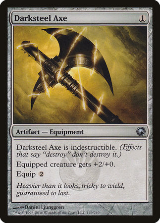 Darksteel Axe [Scars of Mirrodin][FOIL]