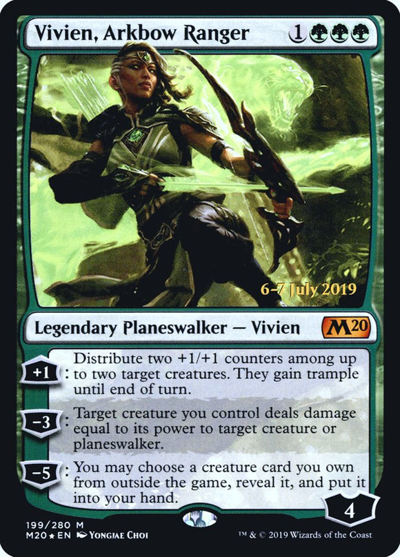 Vivien, Arkbow Ranger [Prerelease Cards][FOIL]