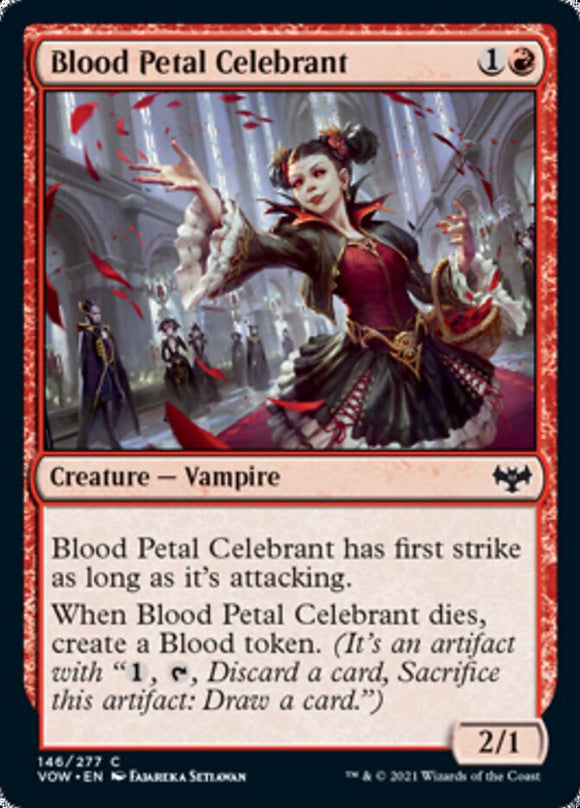 Blood Petal Celebrant [Innistrad: Crimson Vow][FOIL]