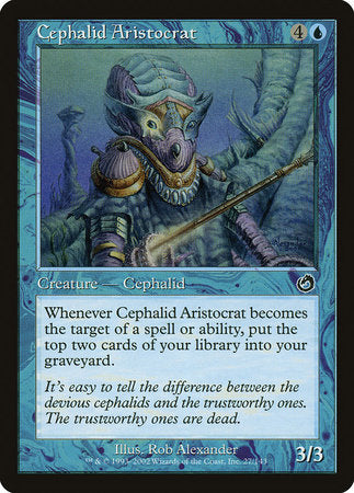 Cephalid Aristocrat [Torment][FOIL]