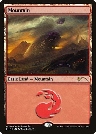 Mountain (2019) [MagicFest Cards][FOIL]