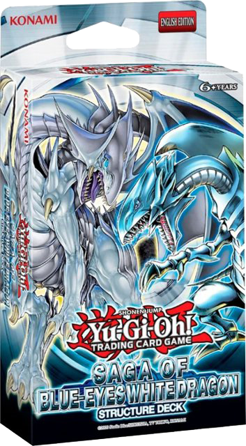 Yu Gi Oh Structure Deck Blue Eyes White Dragon Card Monster Games