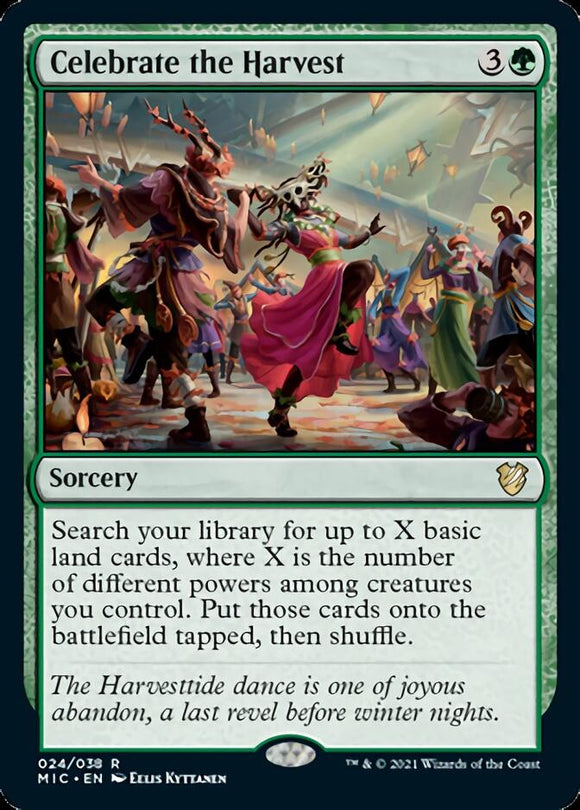 Celebrate the Harvest [Commander: Innistrad: Midnight Hunt]