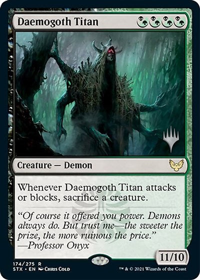 Daemogoth Titan [Promo Pack: Strixhaven][FOIL]