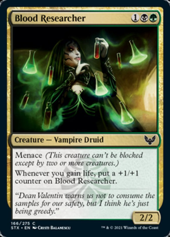 Blood Researcher [Strixhaven: School of Mages][FOIL]