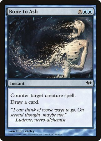 Bone to Ash [Dark Ascension][FOIL]