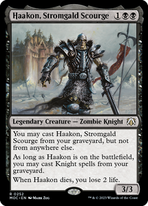 Haakon, Stromgald Scourge [Commander: March of the Machine]