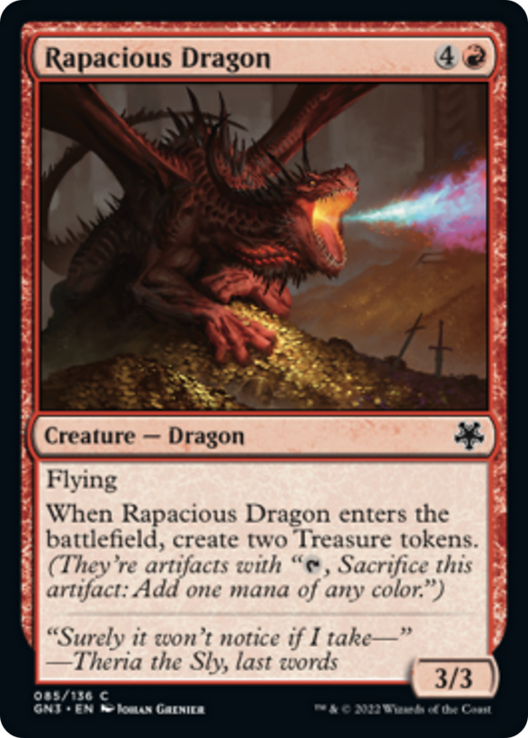 Rapacious Dragon [Magic Game Night: Free-For-All]