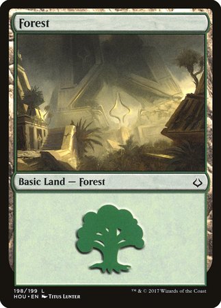 Forest (198) [Hour of Devastation][FOIL]