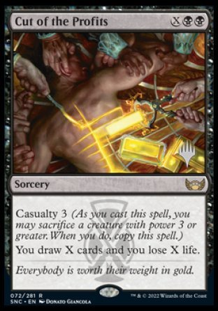 Cut of the Profits [Promo Pack: Streets of New Capenna][FOIL]