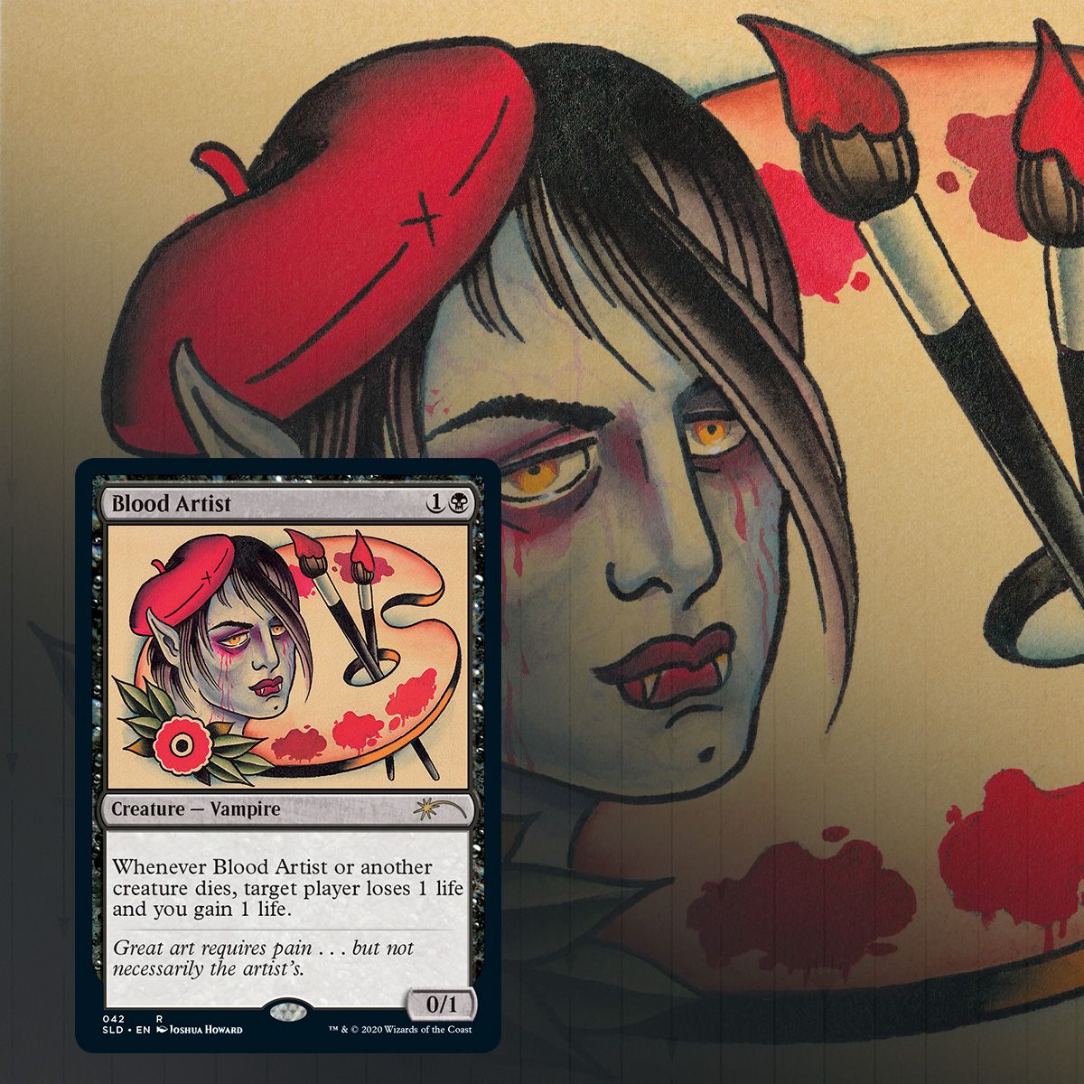 Magic The Gathering: Full Sleeves - The Tattoo Pack Secret Lair Series