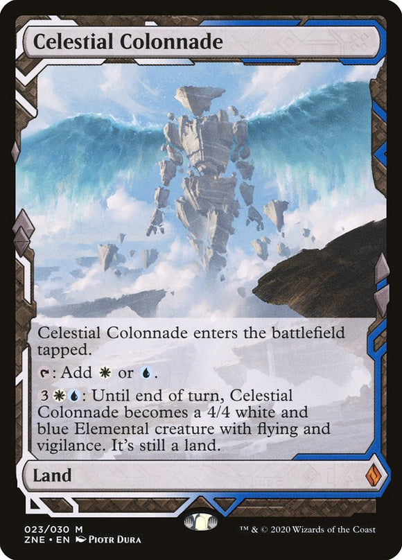 Celestial Colonnade [Zendikar Rising Expeditions][FOIL]