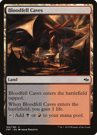 Bloodfell Caves [Fate Reforged][FOIL]