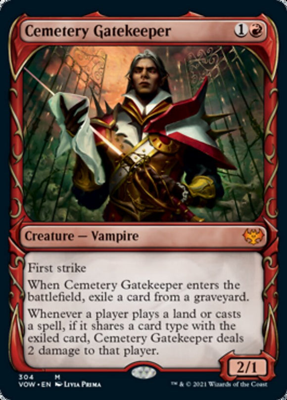 Cemetery Gatekeeper (Showcase) [Innistrad: Crimson Vow]