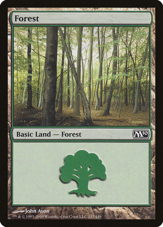 Forest (247) [Magic 2010 (M10)]