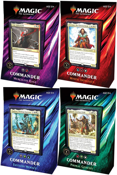 Magic The Gathering: Commander 2019 Decks