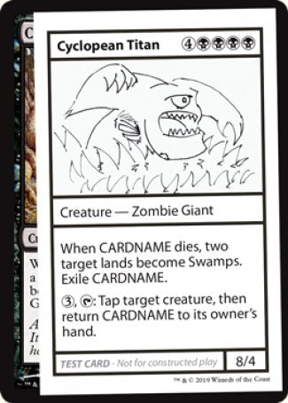 Cyclopean Titan (No PW Symbol) [Mystery Booster: Convention Edition Exclusives]