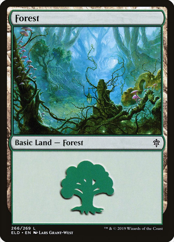 Forest (266) [Throne of Eldraine][FOIL]