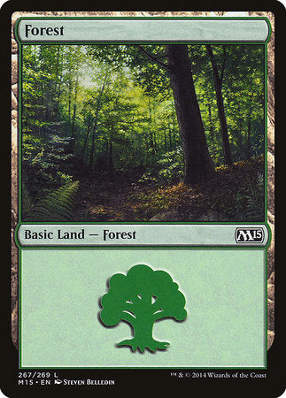Forest (267) [Magic 2015 (M15)]