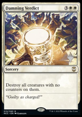 Damning Verdict [Promo Pack: Streets of New Capenna][FOIL]