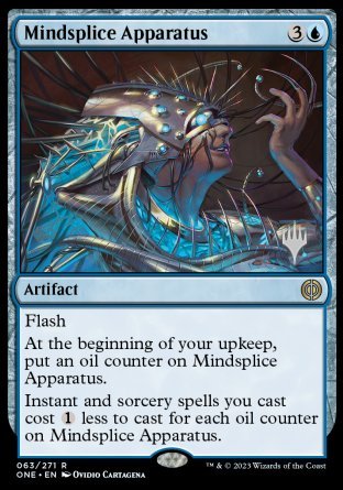 Mindsplice Apparatus [Promo Pack: Phyrexia: All Will Be One]