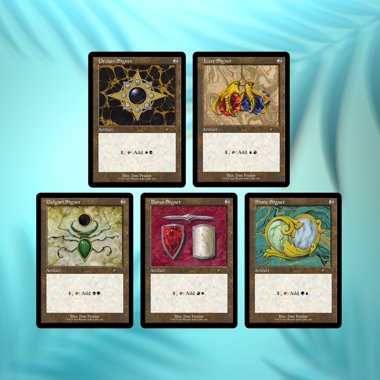 Magic The Gathering, Secret Lair: Dan Frazier Is Back: The Enemy Magic The Gathering, Secret Lair: Dan Frazier Is Back: The Enemy