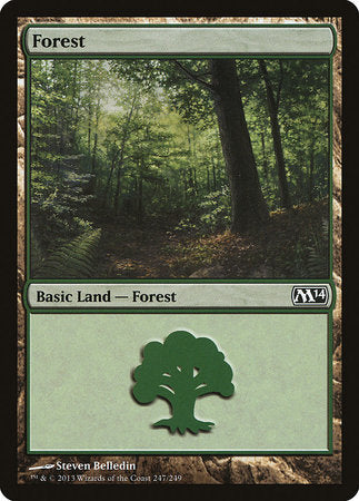 Forest (247) [Magic 2014 (M14)]