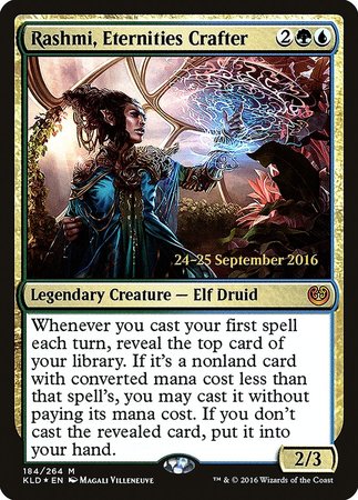 Rashmi, Eternities Crafter [Prerelease Cards][FOIL]