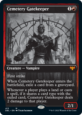 Cemetery Gatekeeper [Innistrad: Double Feature][FOIL]