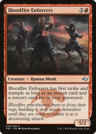Bloodfire Enforcers [Fate Reforged][FOIL]