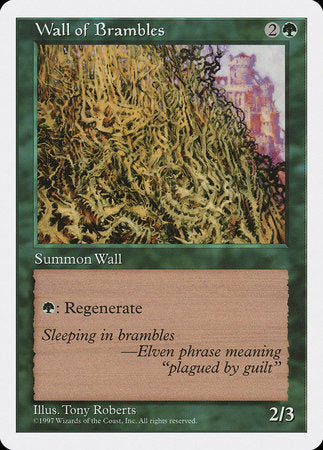 Wall of Brambles [Fifth Edition]