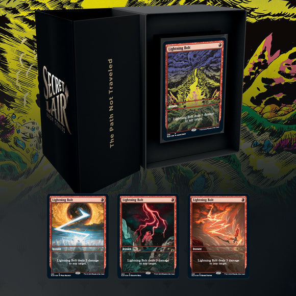 Magic The Gathering, Secret Lair: Mountain, Go Card Monster Games Magic The Gathering, Secret Lair: Mountain, Go Card Monster Games
